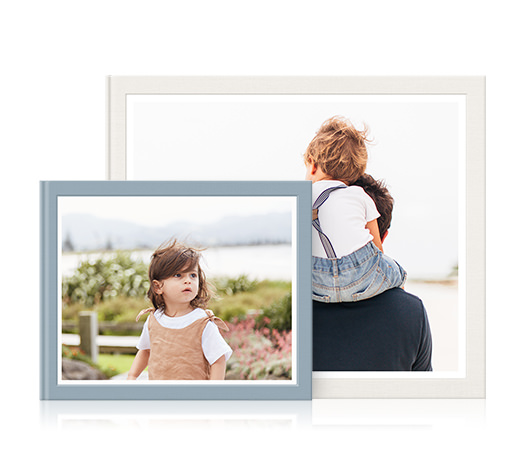 Two Classic Photo Books - one large, one medium