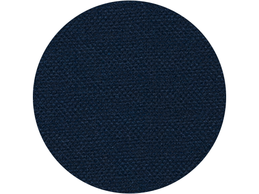 Deep blue buckram fabric swatch