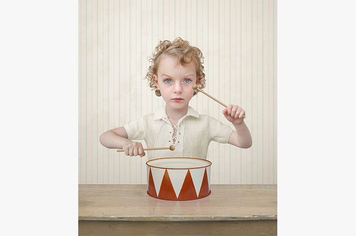 Image of child drumming