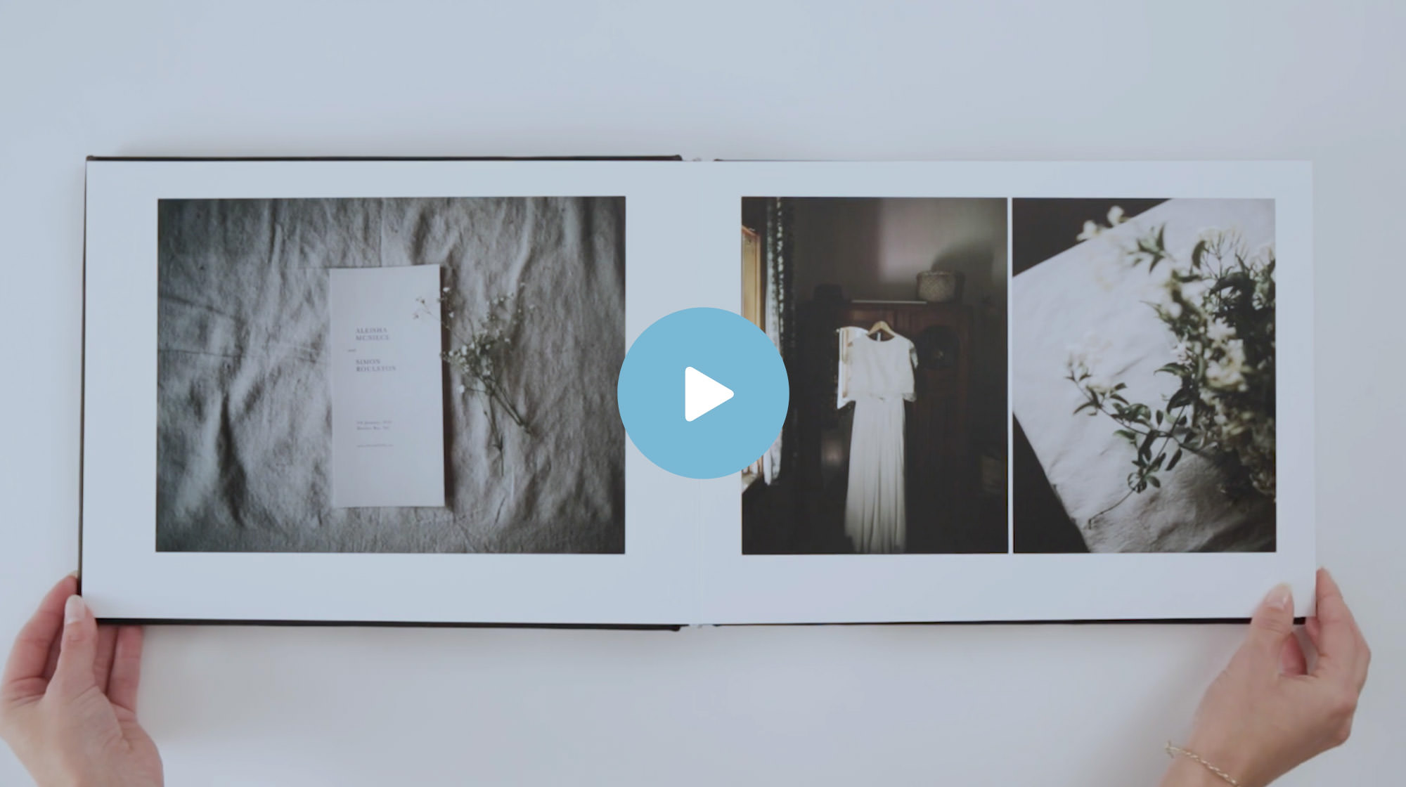 Premium Archival Leather Photo Album Video